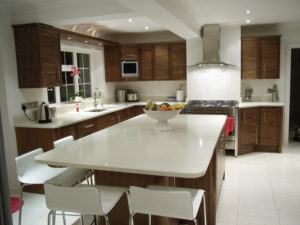 Bespoke walnut kitchen